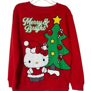 Hello Kitty Red Holiday Sweatshirt